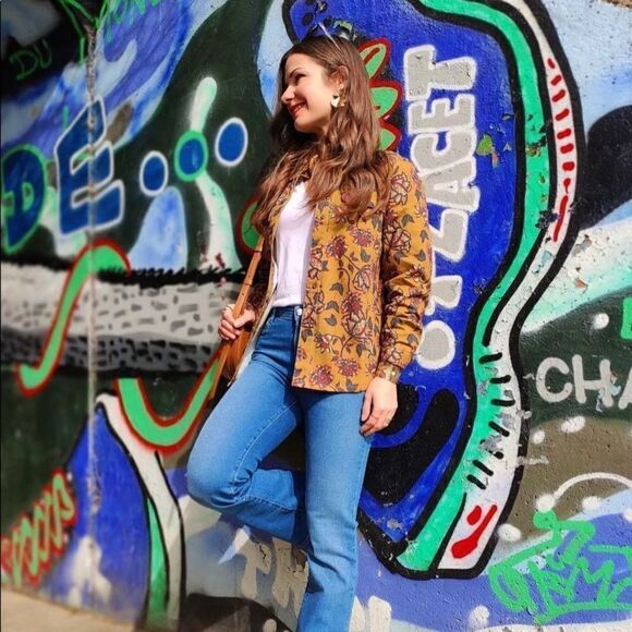 ZARA Printed Overshirt Embroidered New - Picture 3 of 7